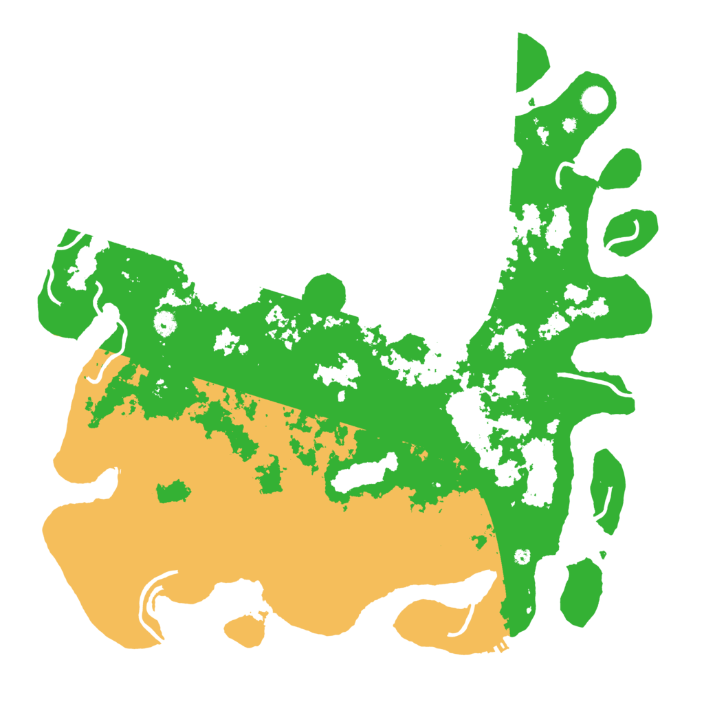 Biome Rust Map: Procedural Map, Size: 4500, Seed: 1143483666