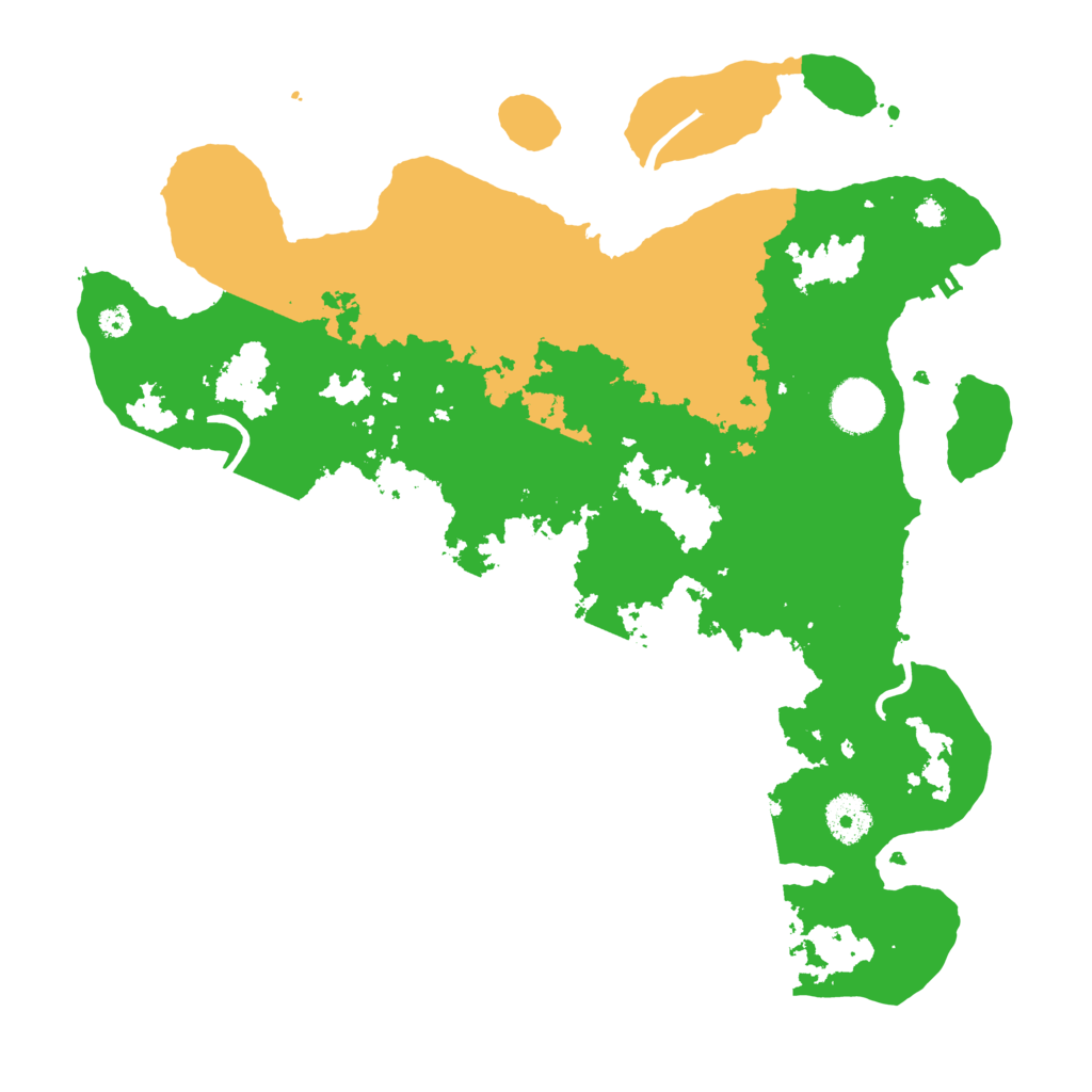 Biome Rust Map: Procedural Map, Size: 3500, Seed: 1926957459