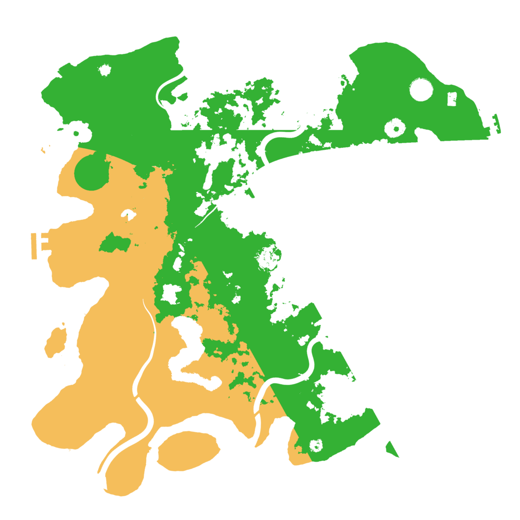 Biome Rust Map: Procedural Map, Size: 4000, Seed: 788916804