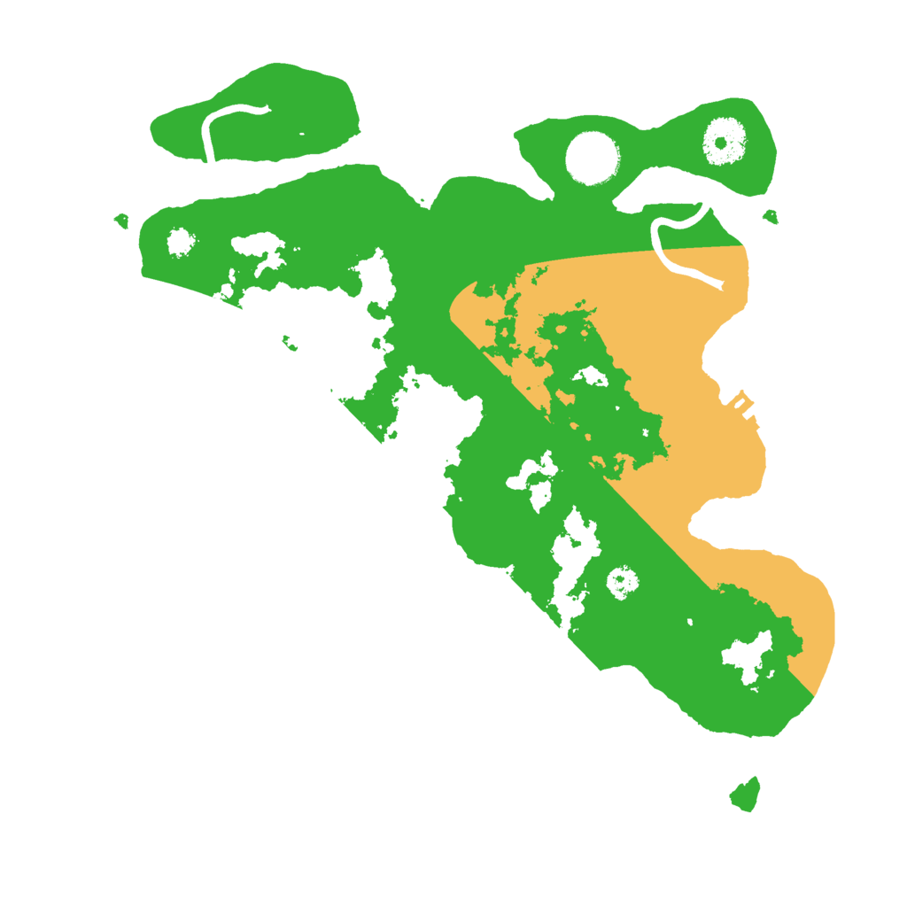 Biome Rust Map: Procedural Map, Size: 3000, Seed: 189067