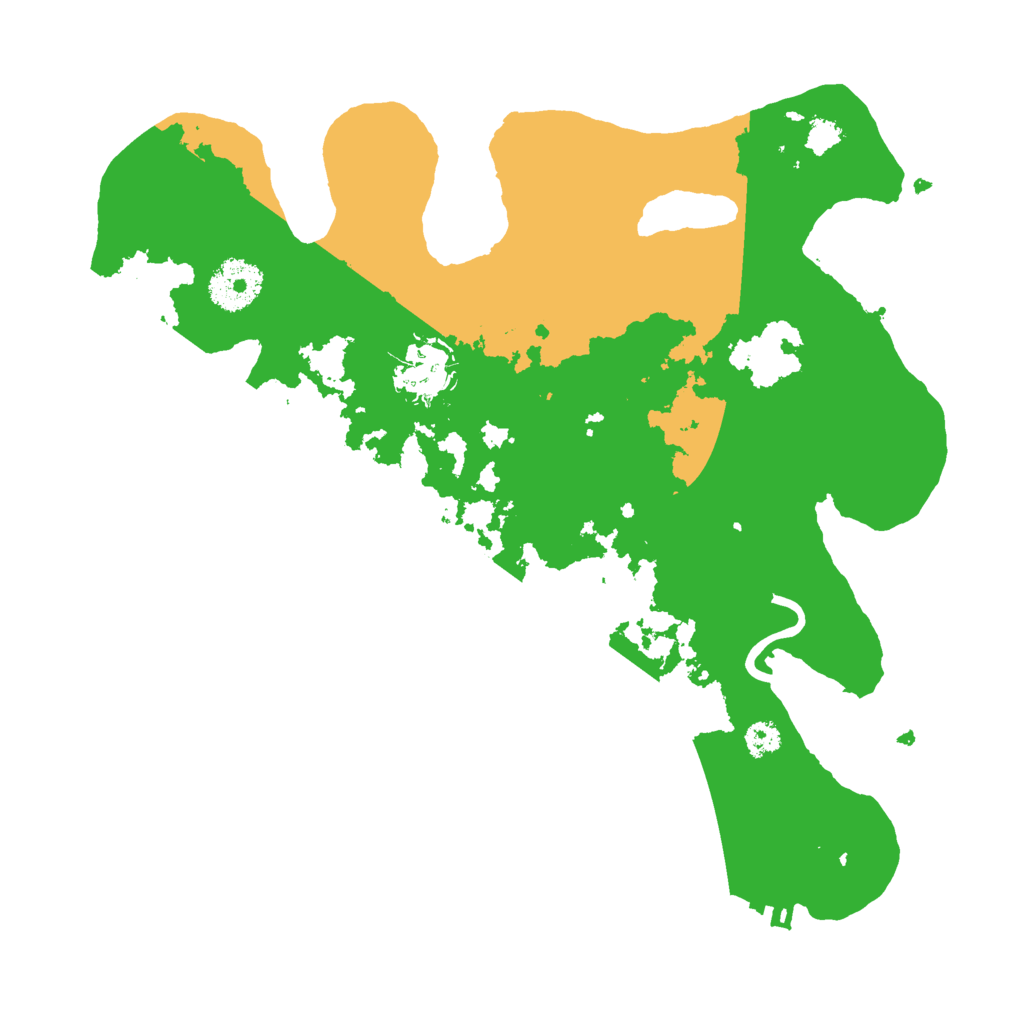 Biome Rust Map: Procedural Map, Size: 3000, Seed: 897877630