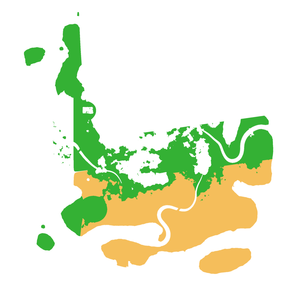 Biome Rust Map: Procedural Map, Size: 3000, Seed: 673554021