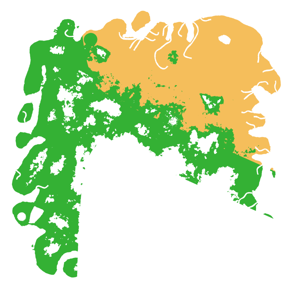 Biome Rust Map: Procedural Map, Size: 6000, Seed: 31822098