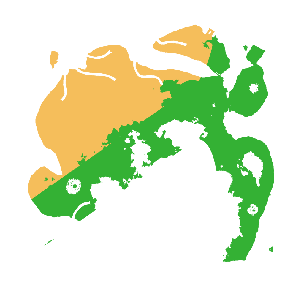 Biome Rust Map: Procedural Map, Size: 3000, Seed: 673253854