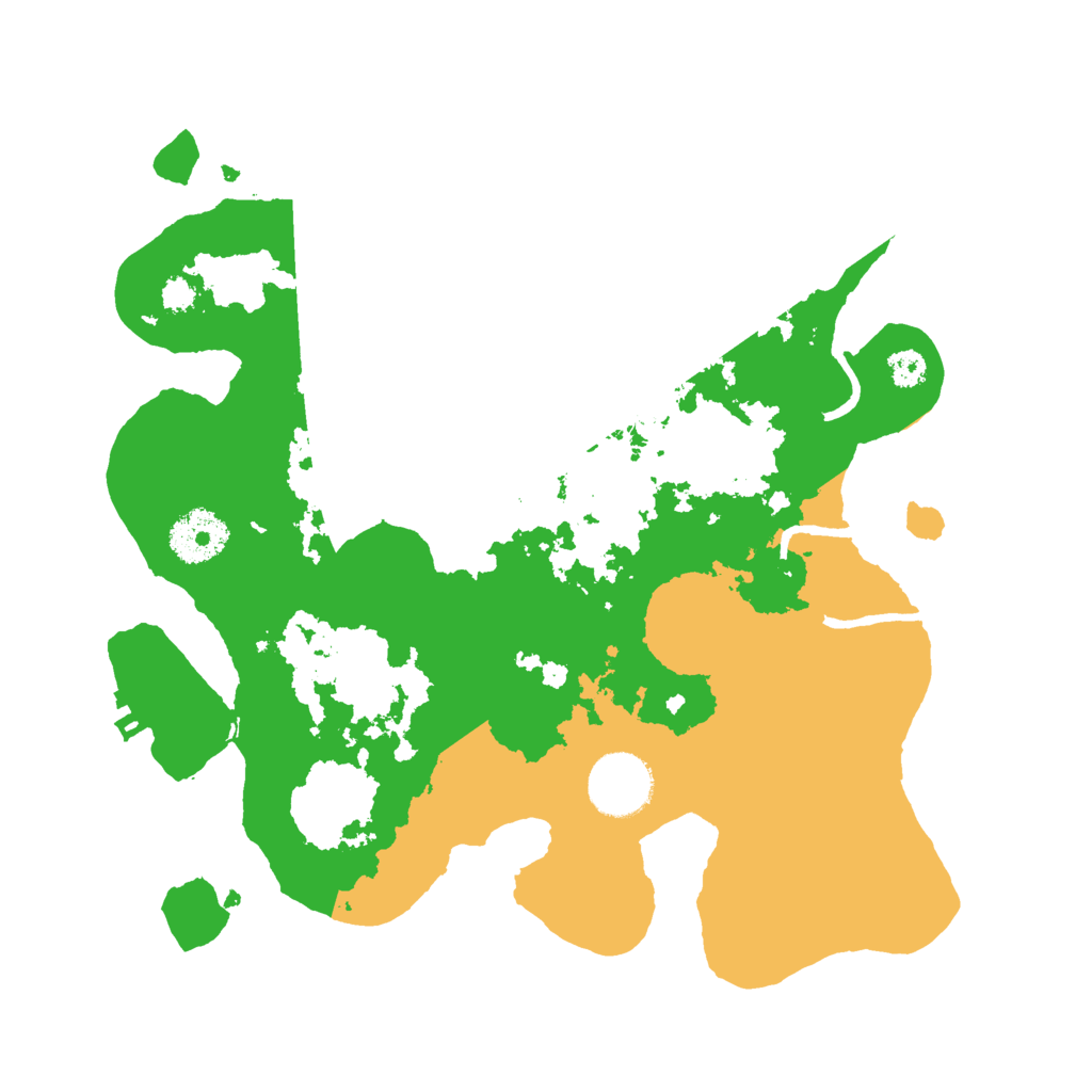Biome Rust Map: Procedural Map, Size: 3000, Seed: 449434313