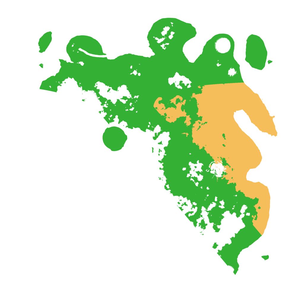 Biome Rust Map: Procedural Map, Size: 3500, Seed: 27020800