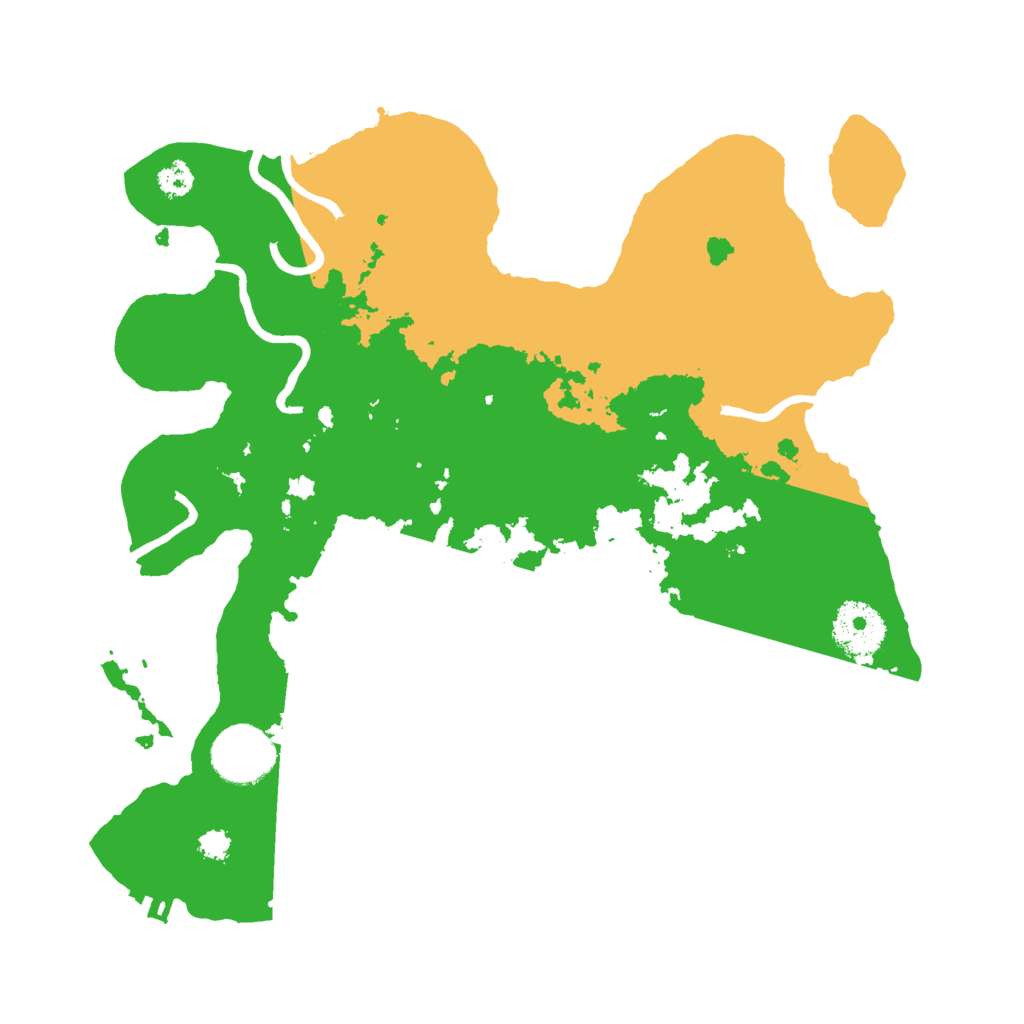 Biome Rust Map: Procedural Map, Size: 3000, Seed: 330394