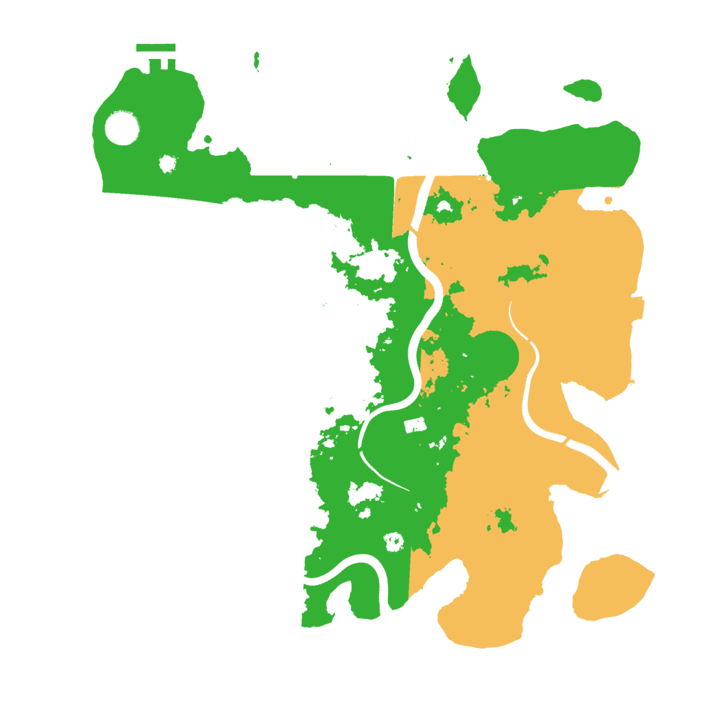 Biome Rust Map: Procedural Map, Size: 3611, Seed: 1969