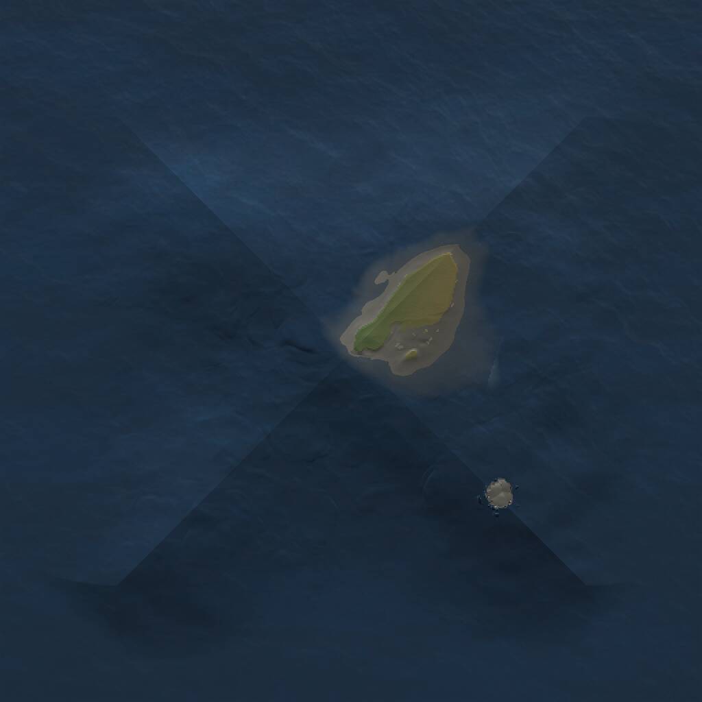 Rust Map: Procedural Map, Size: 1000, Seed: 546363, 1 Monuments