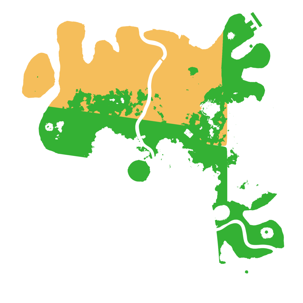 Biome Rust Map: Procedural Map, Size: 3750, Seed: 55675824
