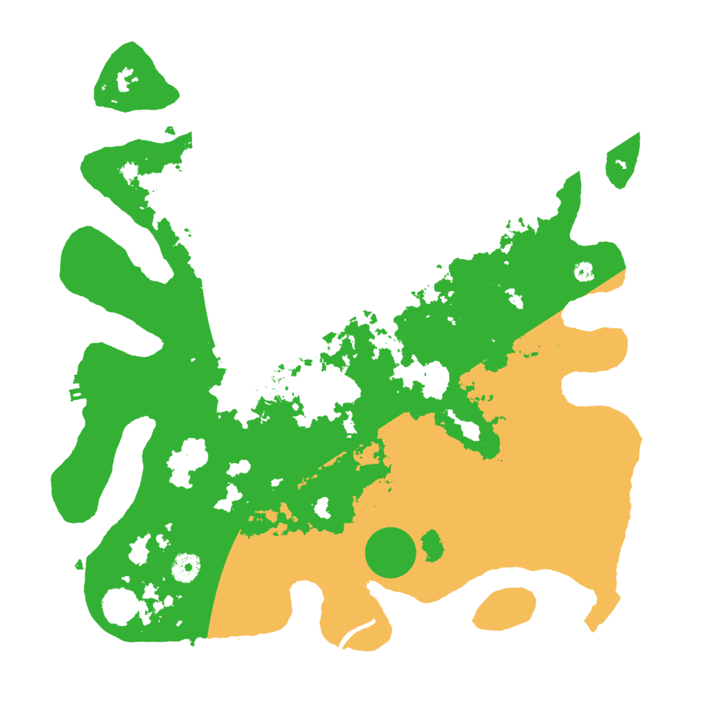 Biome Rust Map: Procedural Map, Size: 3700, Seed: 1692858865