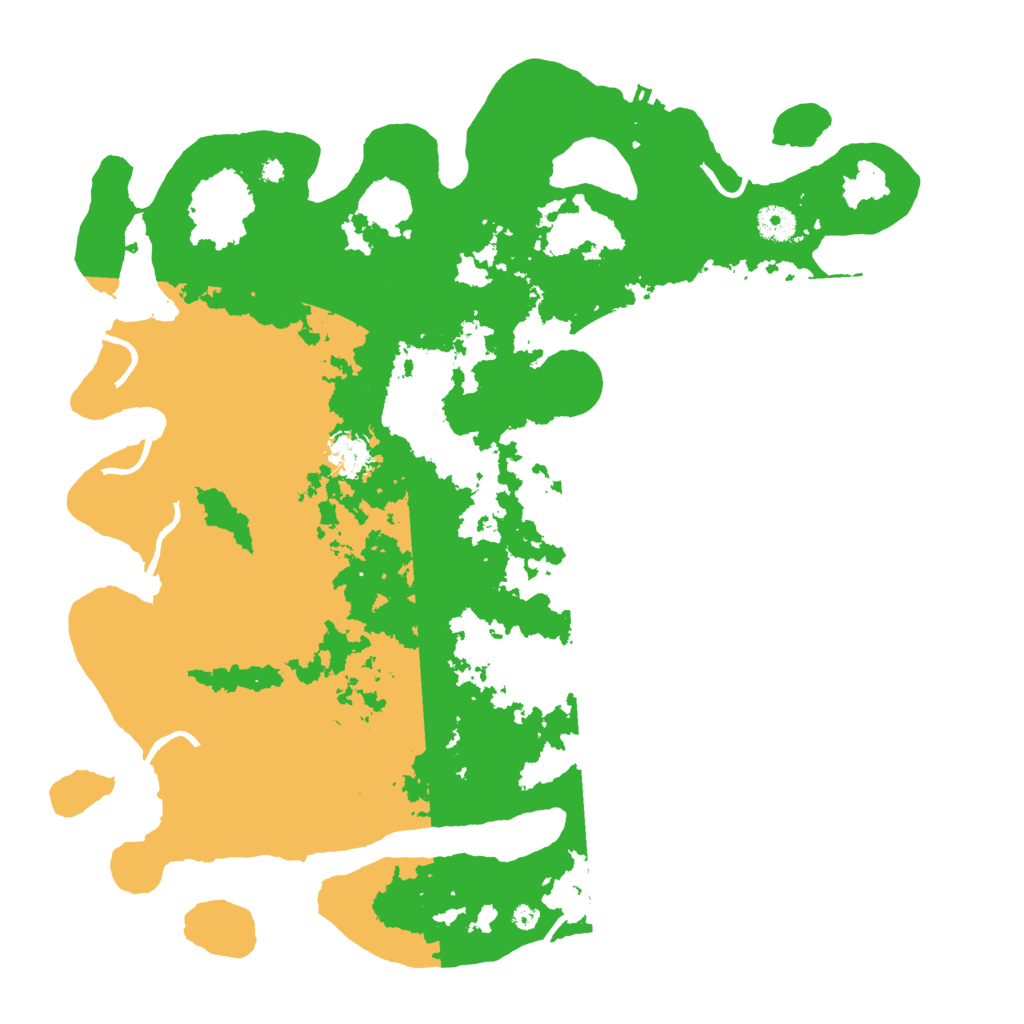 Biome Rust Map: Procedural Map, Size: 4100, Seed: 24963298