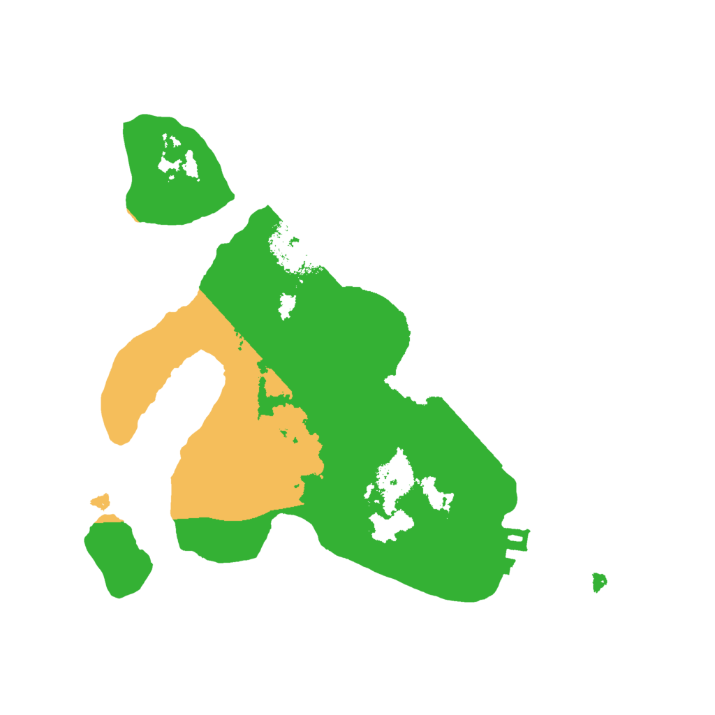 Biome Rust Map: Procedural Map, Size: 2000, Seed: 3456