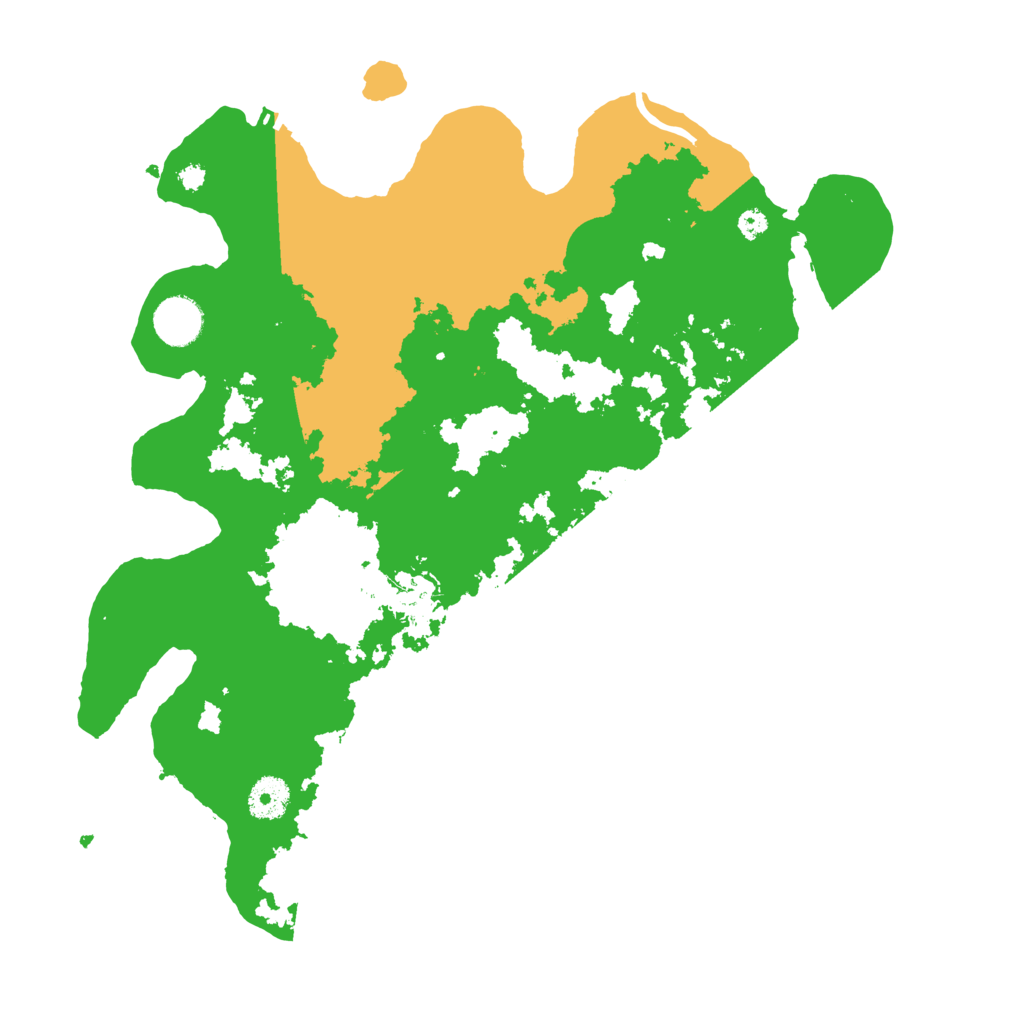 Biome Rust Map: Procedural Map, Size: 3666, Seed: 13