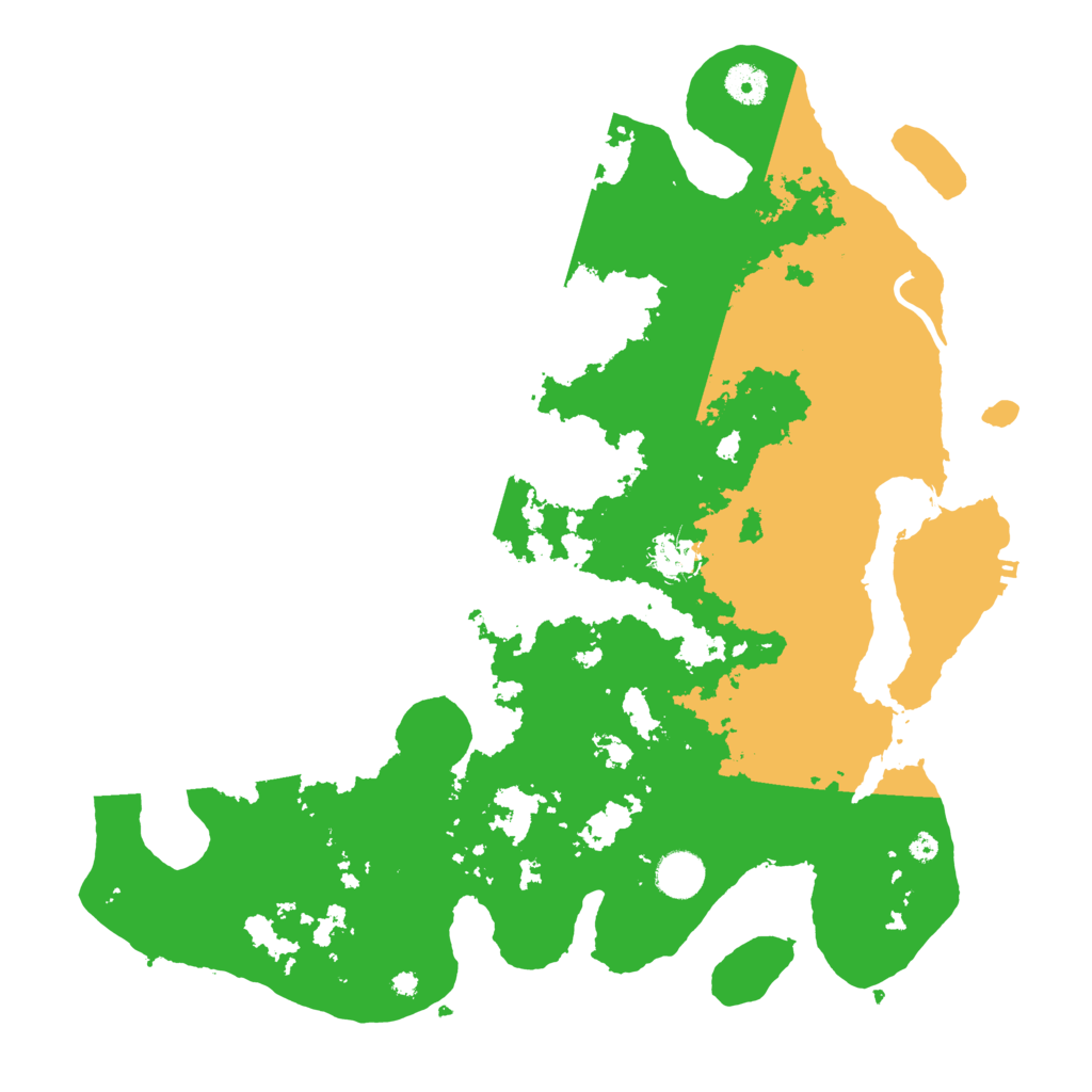 Biome Rust Map: Procedural Map, Size: 4000, Seed: 487769545