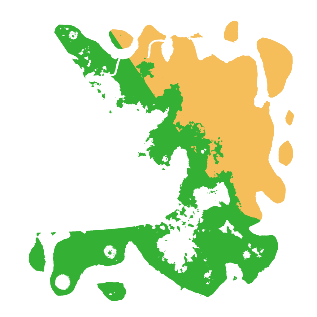 Biome Rust Map: Procedural Map, Size: 3750, Seed: 46624764