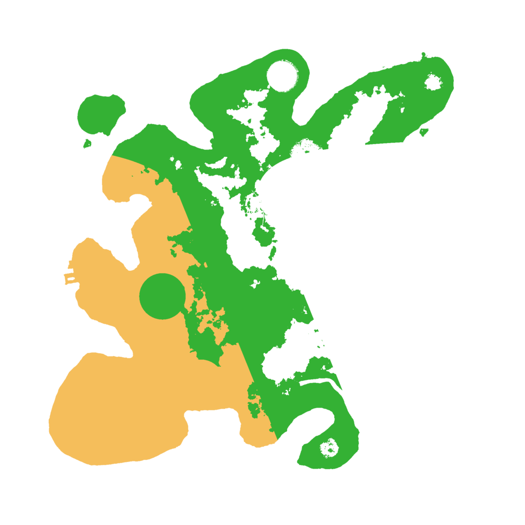 Biome Rust Map: Procedural Map, Size: 3000, Seed: 2122933561