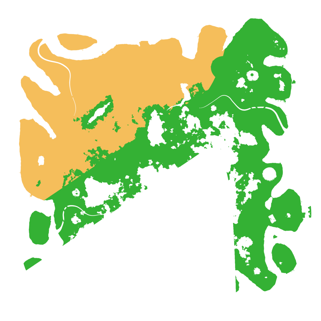 Biome Rust Map: Procedural Map, Size: 4250, Seed: 281562544