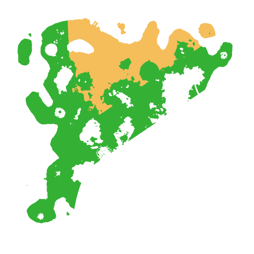 Biome Rust Map: Procedural Map, Size: 3666, Seed: 16