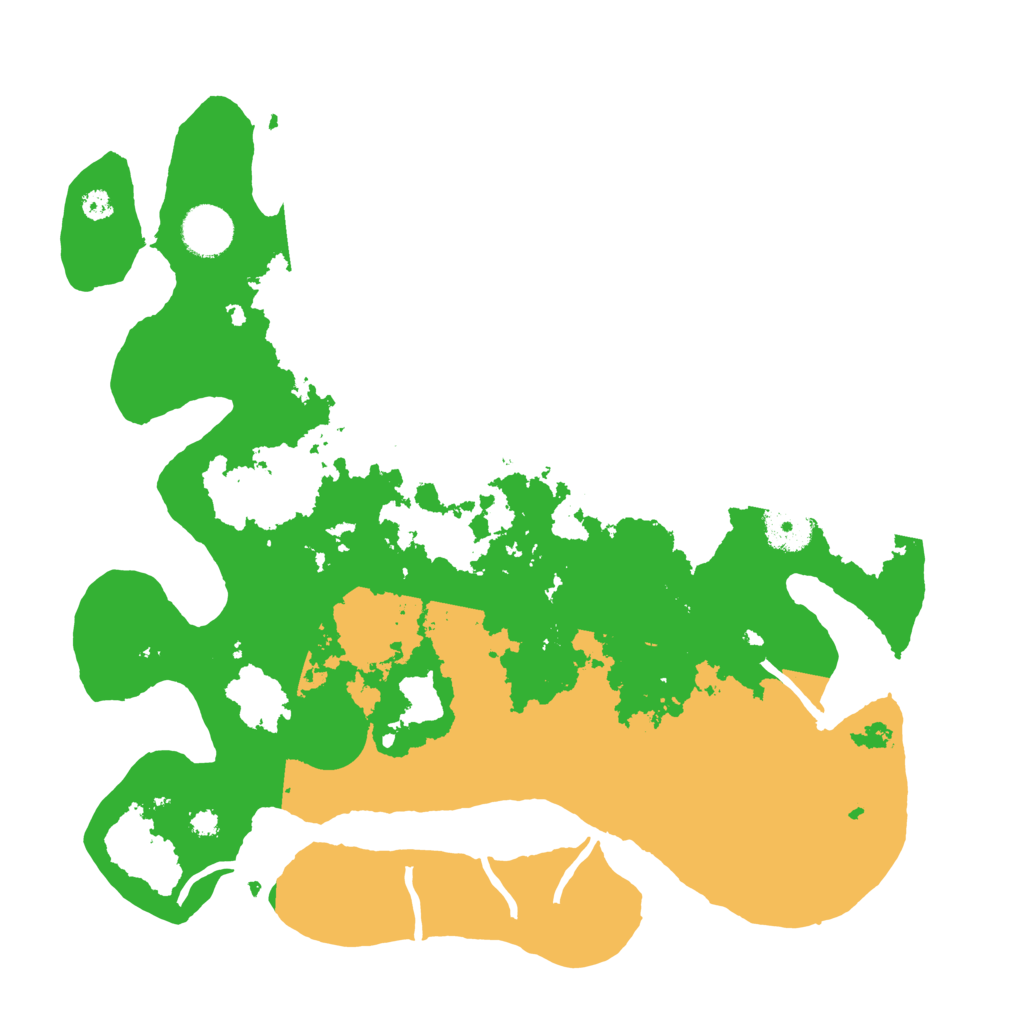 Biome Rust Map: Procedural Map, Size: 3500, Seed: 622526