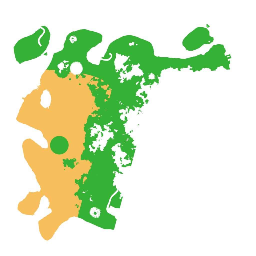 Biome Rust Map: Procedural Map, Size: 3666, Seed: 14