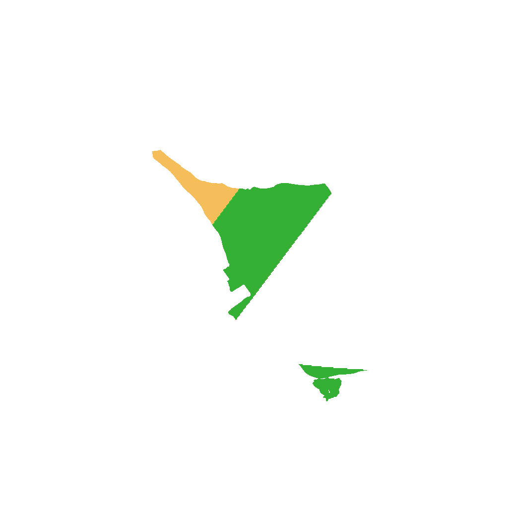 Biome Rust Map: Procedural Map, Size: 1000, Seed: 2222