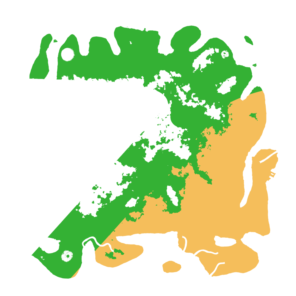 Biome Rust Map: Procedural Map, Size: 4000, Seed: 138898674