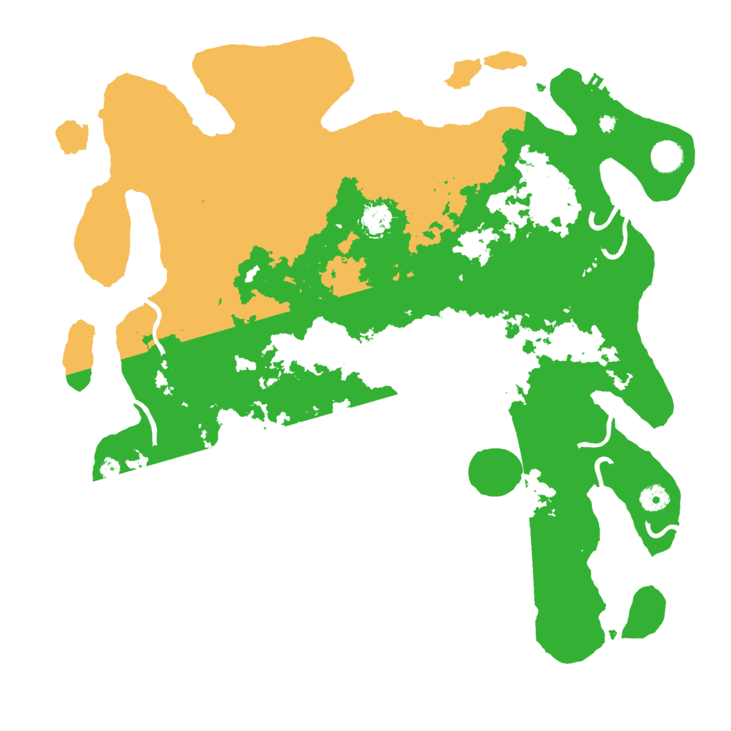 Biome Rust Map: Procedural Map, Size: 4000, Seed: 227067267