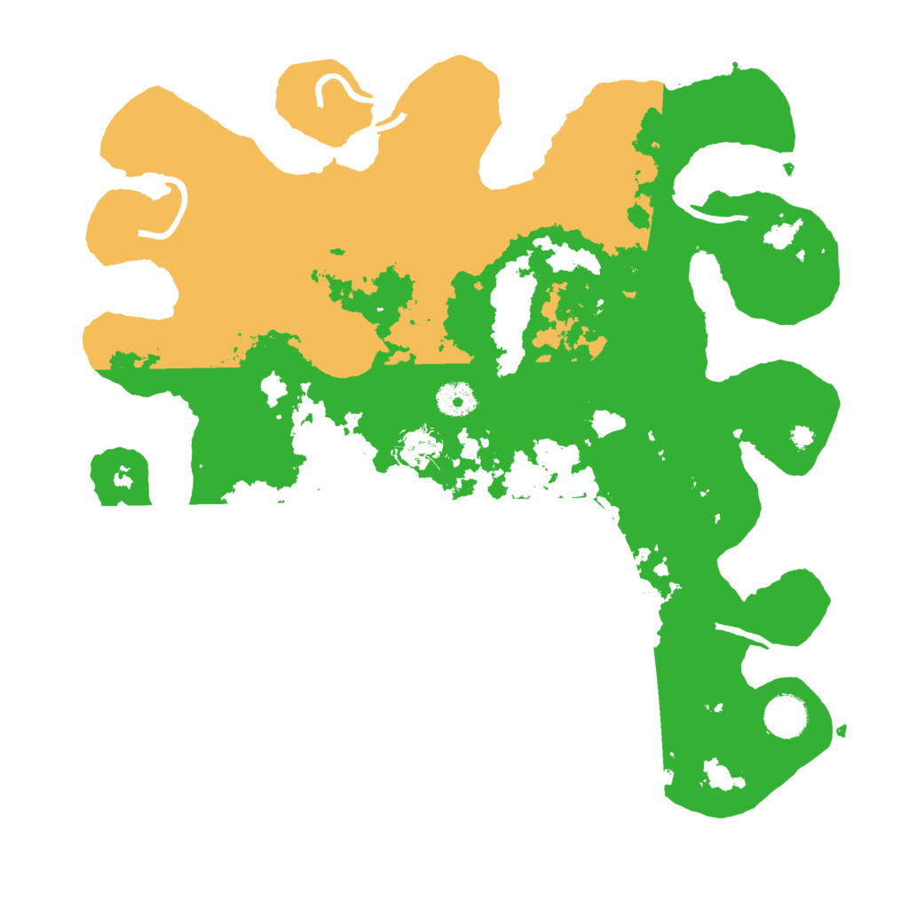 Biome Rust Map: Procedural Map, Size: 3700, Seed: 111866370