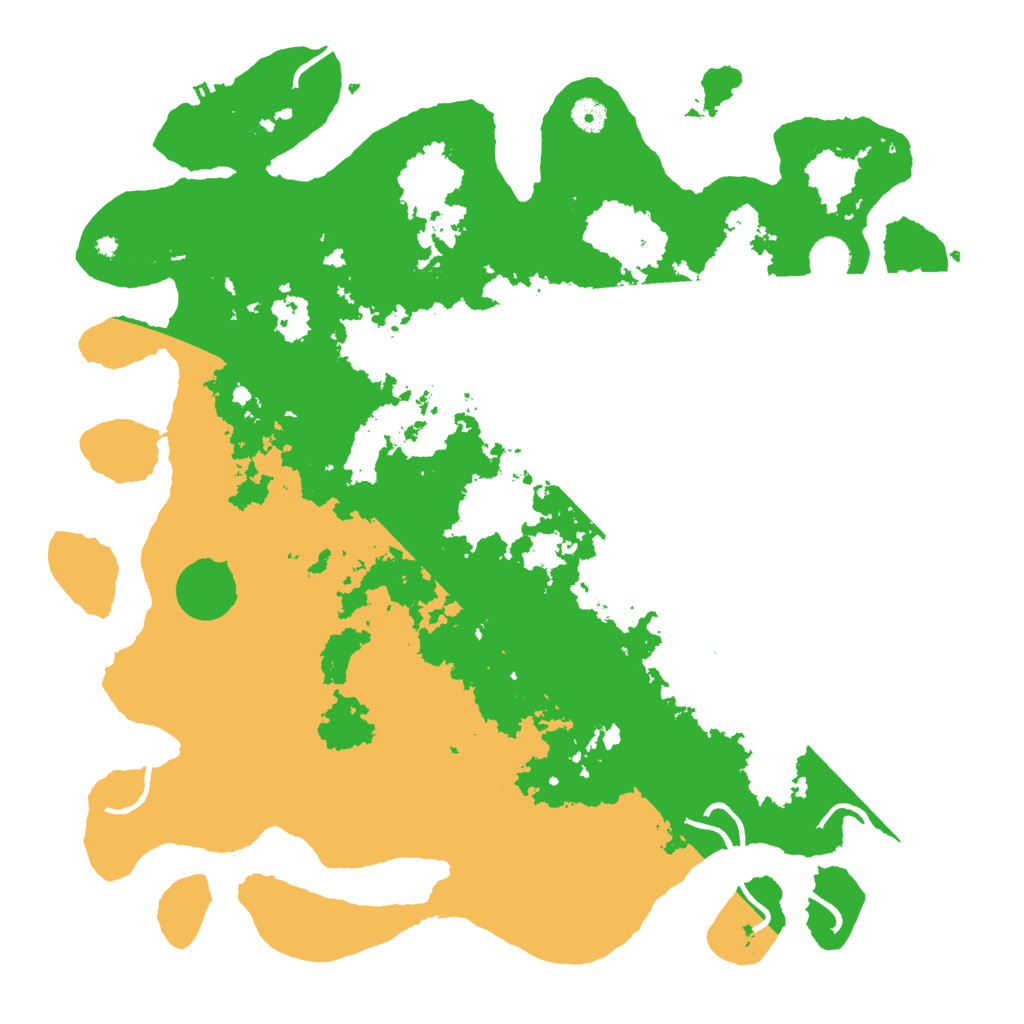 Biome Rust Map: Procedural Map, Size: 4500, Seed: 2022091702
