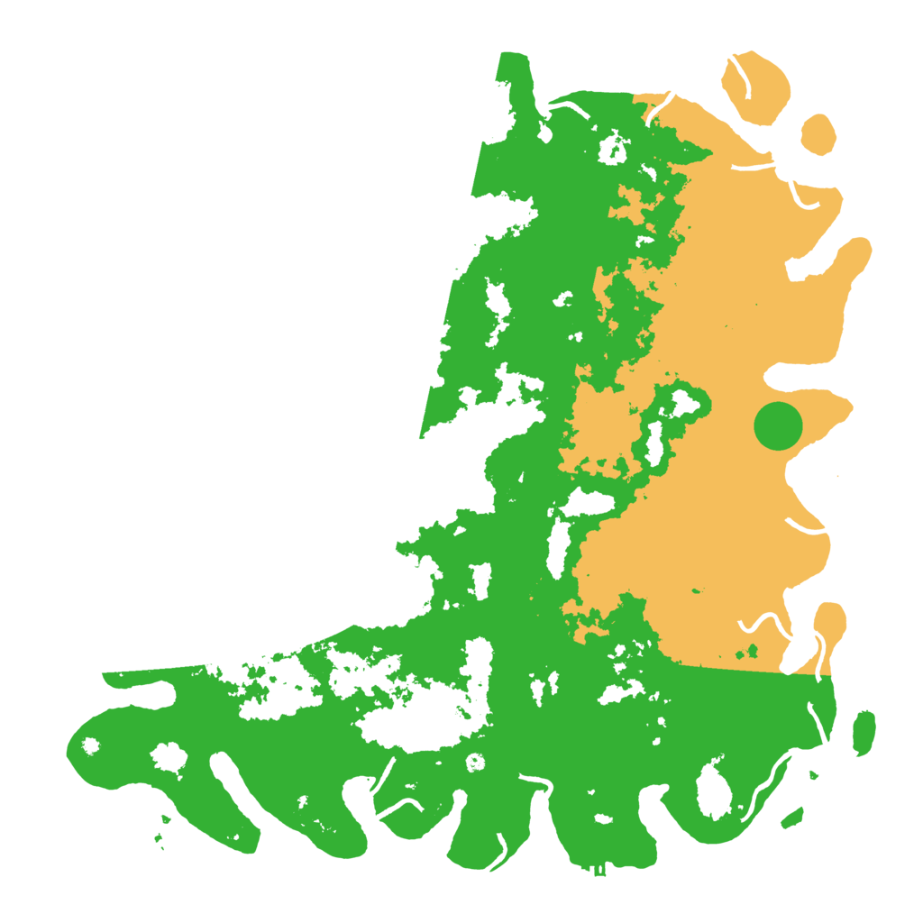 Biome Rust Map: Procedural Map, Size: 5000, Seed: 81983474