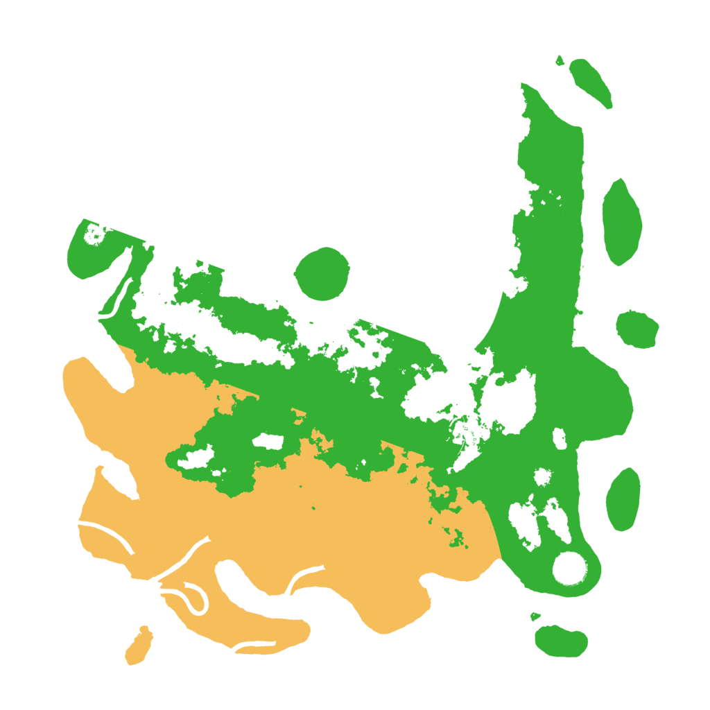 Biome Rust Map: Procedural Map, Size: 3700, Seed: 700213671