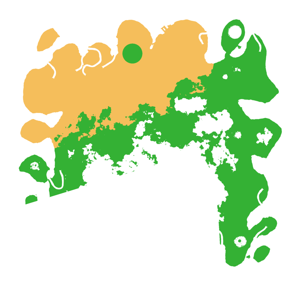 Biome Rust Map: Procedural Map, Size: 4000, Seed: 9798695