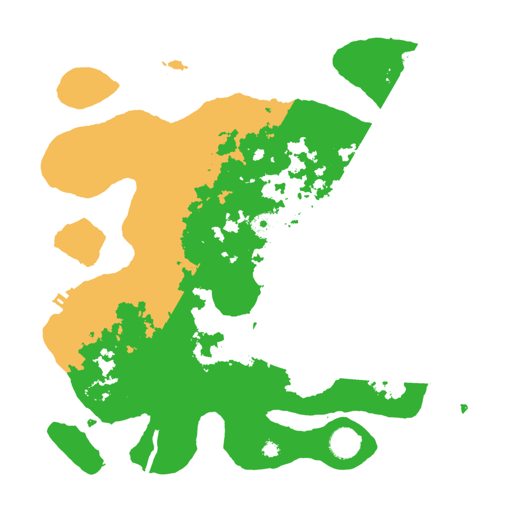 Biome Rust Map: Procedural Map, Size: 3000, Seed: 218679227