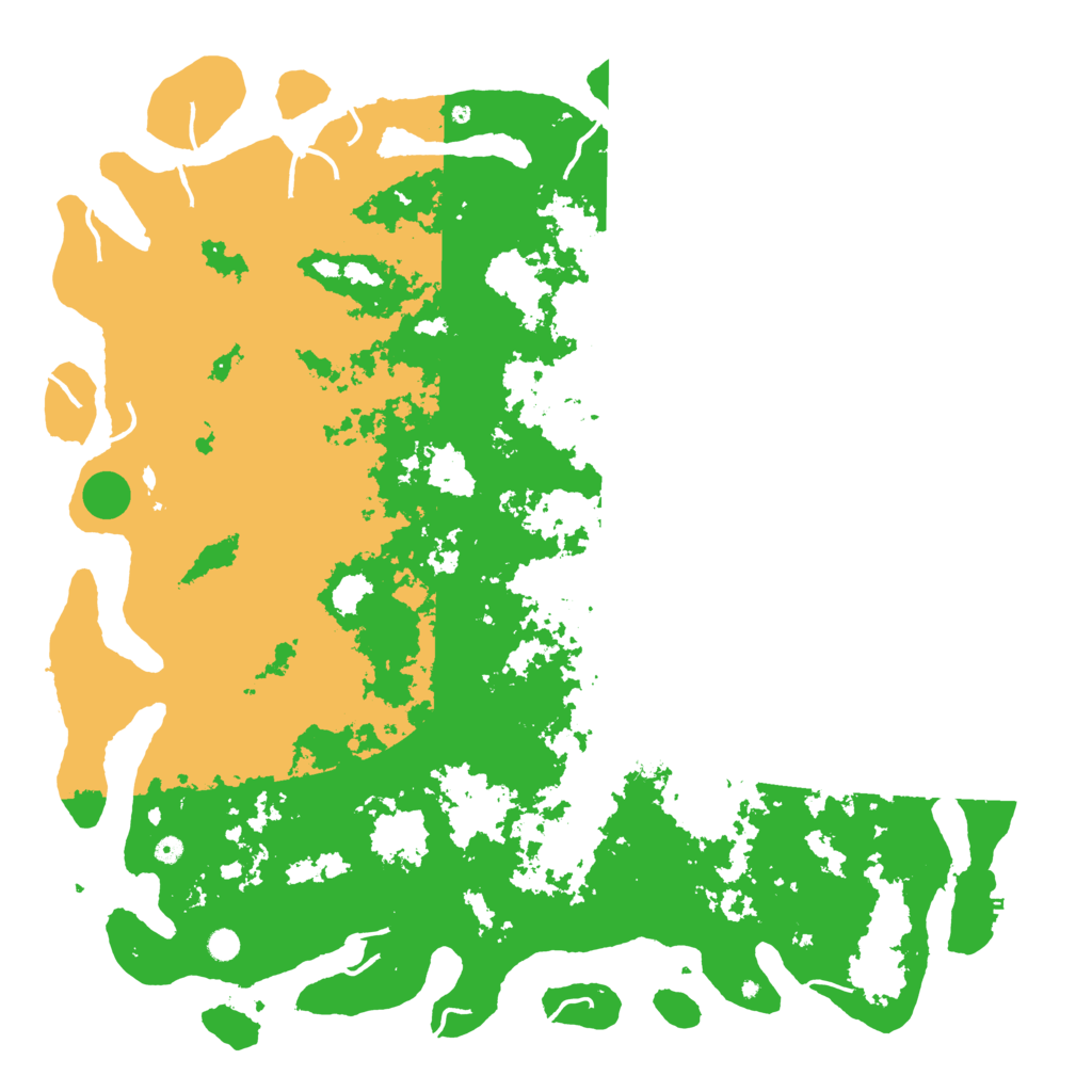 Biome Rust Map: Procedural Map, Size: 6000, Seed: 216974384