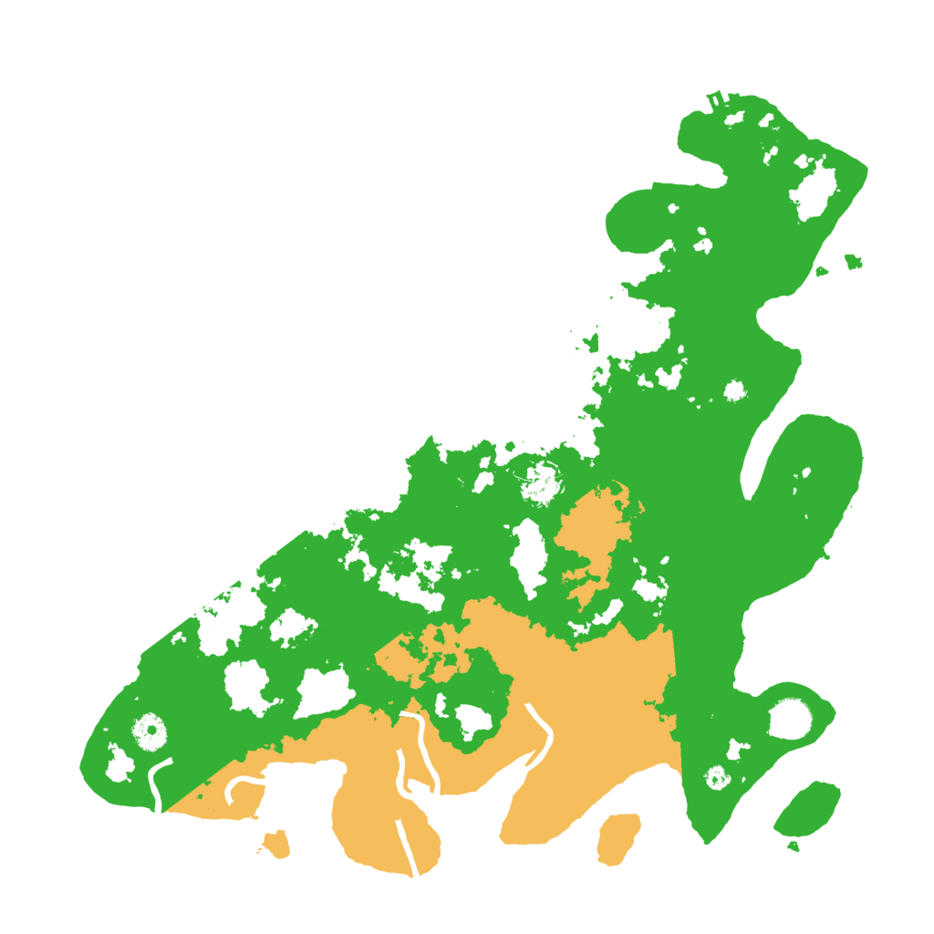 Biome Rust Map: Procedural Map, Size: 4000, Seed: 825296