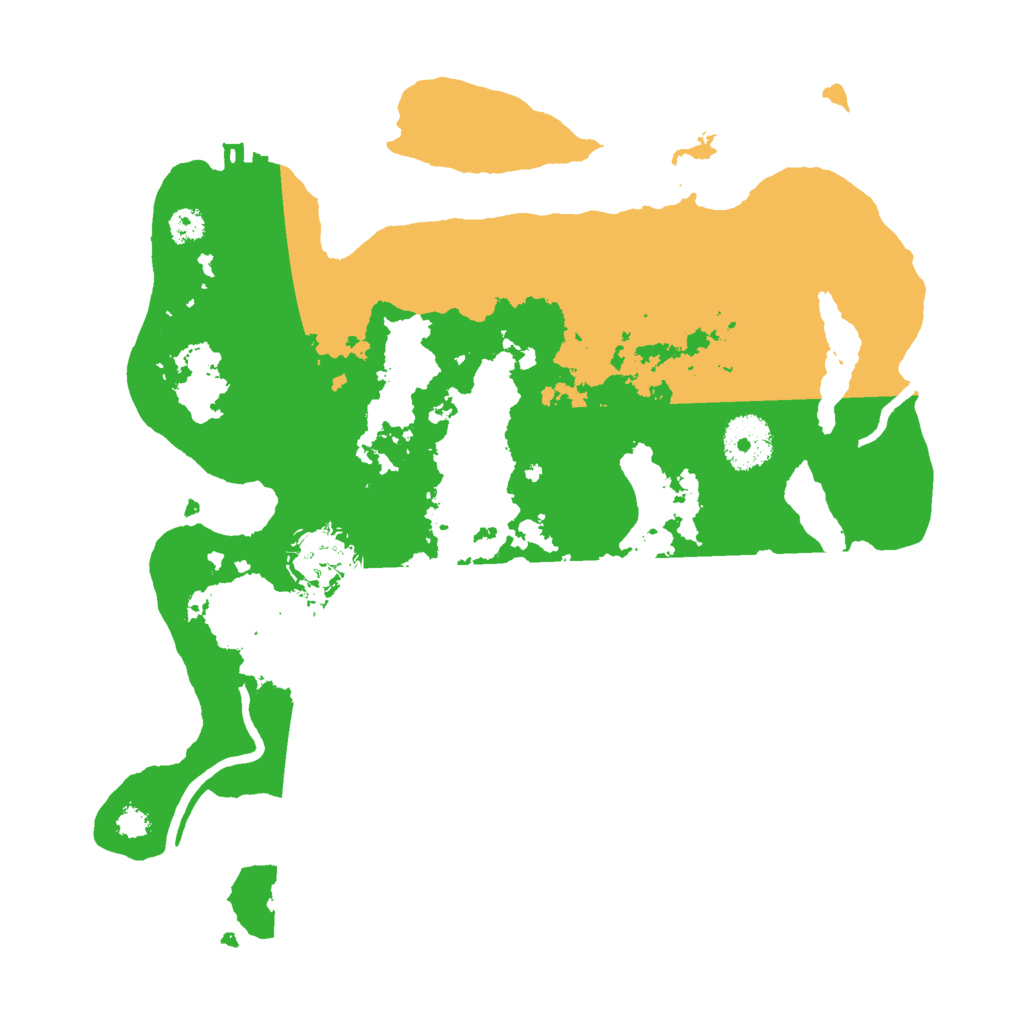 Biome Rust Map: Procedural Map, Size: 3000, Seed: 1179604089