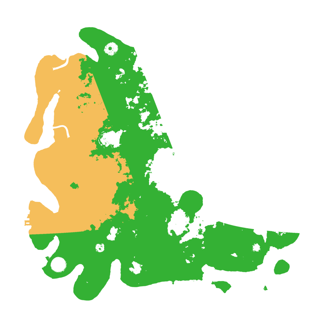 Biome Rust Map: Procedural Map, Size: 3700, Seed: 1995021405