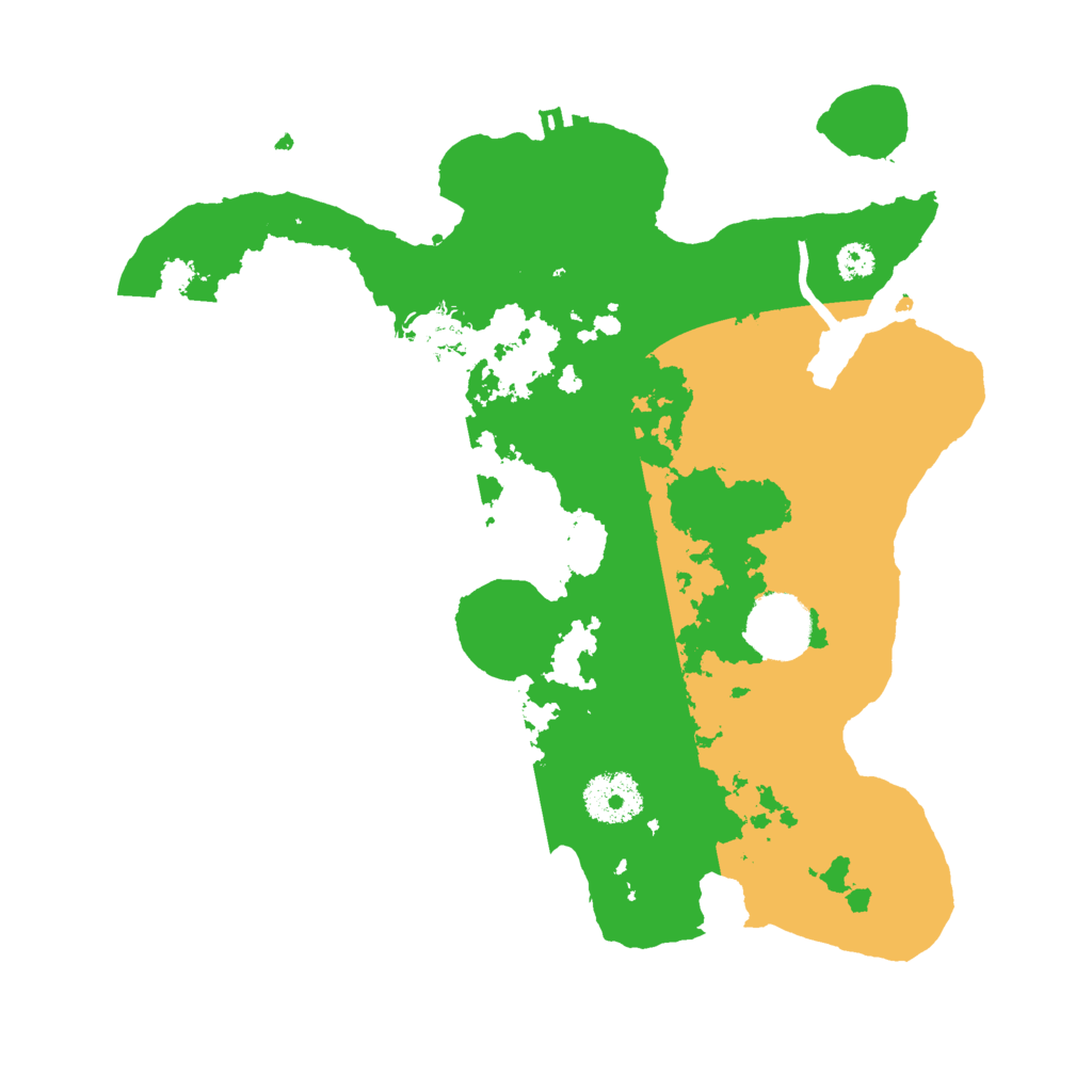 Biome Rust Map: Procedural Map, Size: 3000, Seed: 133182952