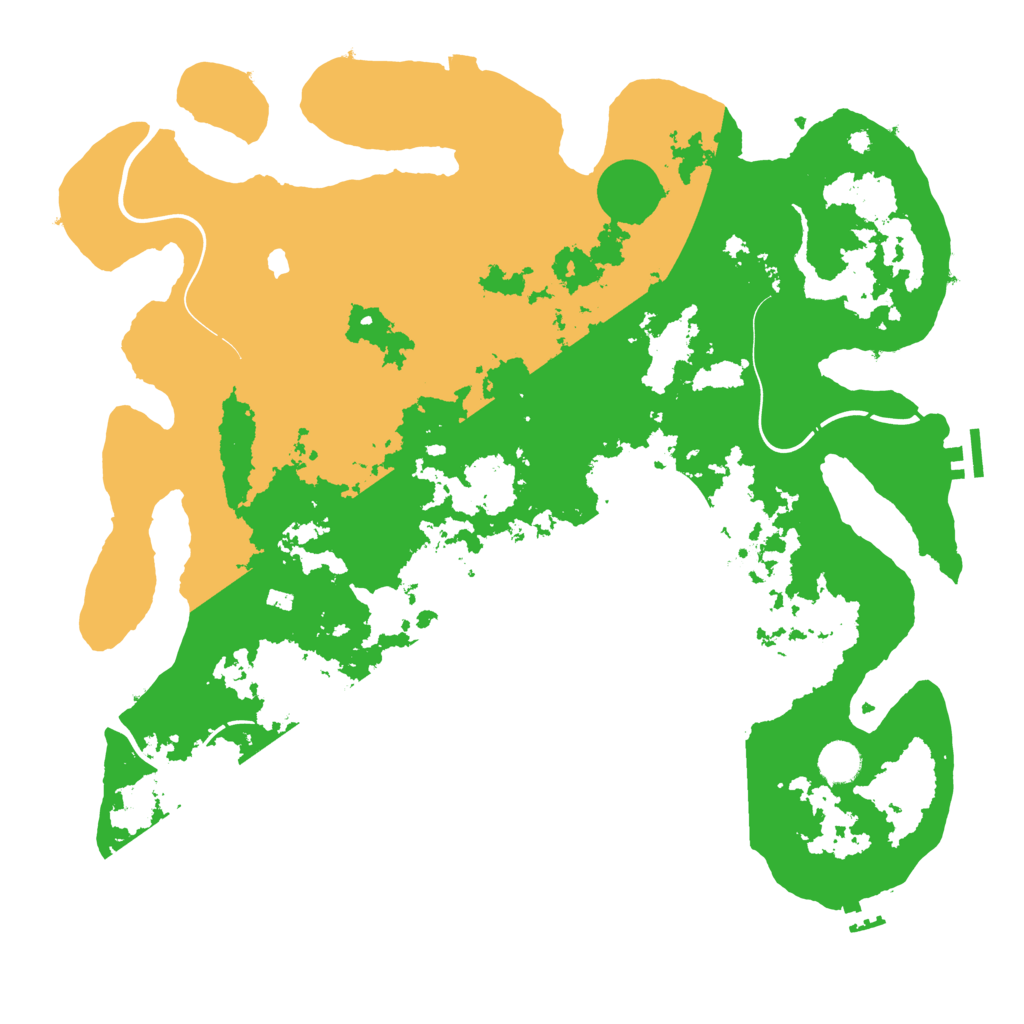 Biome Rust Map: Procedural Map, Size: 4250, Seed: 1040417802