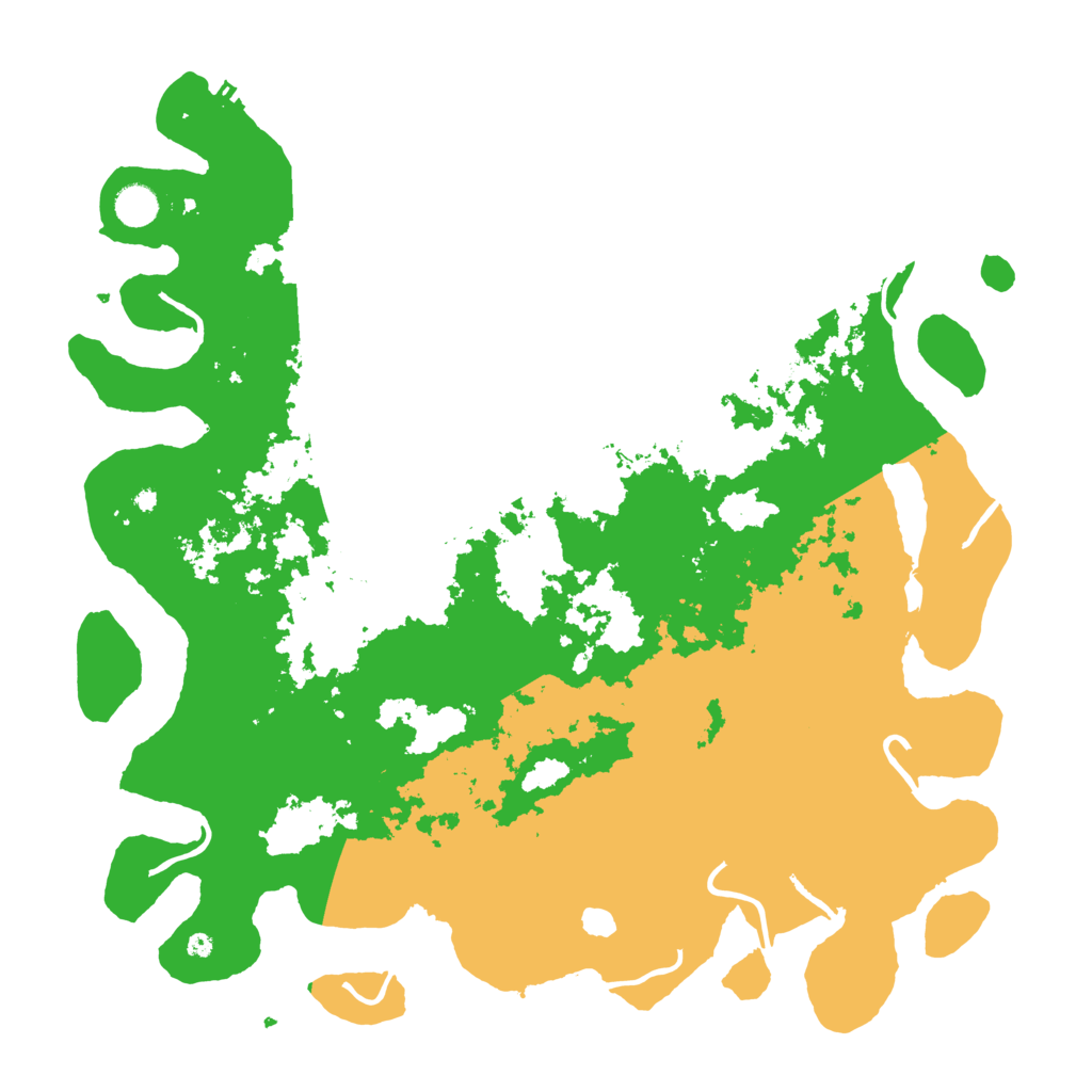 Biome Rust Map: Procedural Map, Size: 4500, Seed: 1425938186