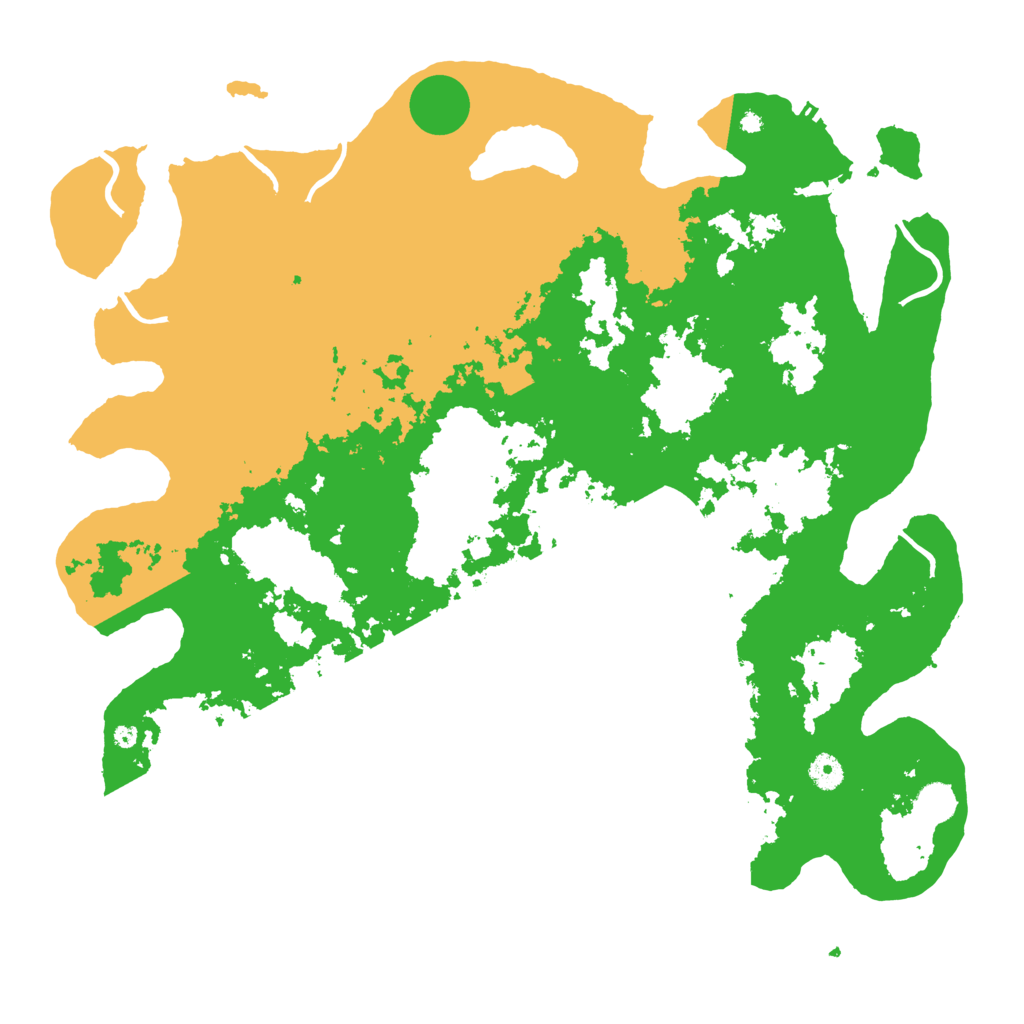 Biome Rust Map: Procedural Map, Size: 4500, Seed: 17092022