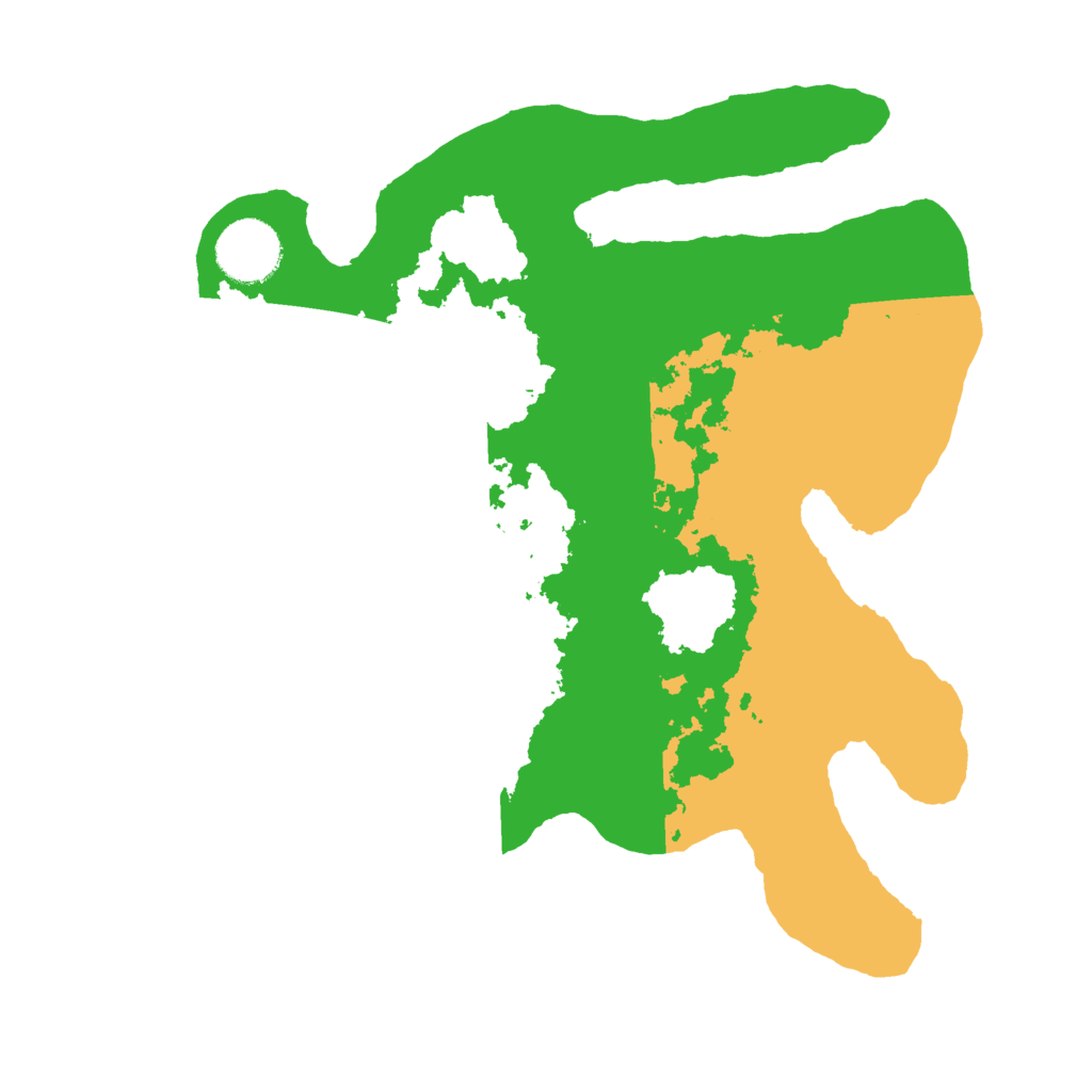 Biome Rust Map: Barren, Size: 3000, Seed: 1466781538