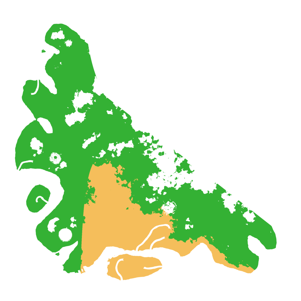 Biome Rust Map: Procedural Map, Size: 4000, Seed: 4350