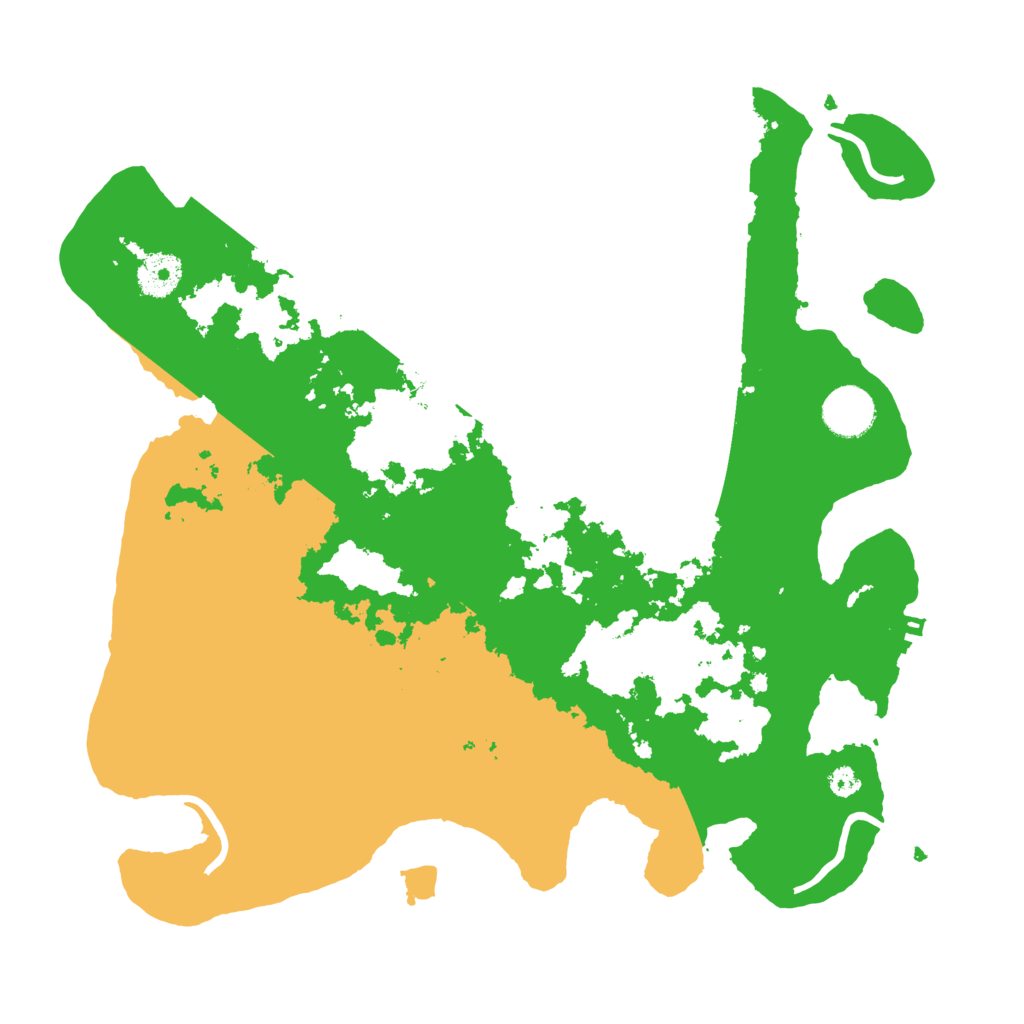 Biome Rust Map: Procedural Map, Size: 3500, Seed: 231912893