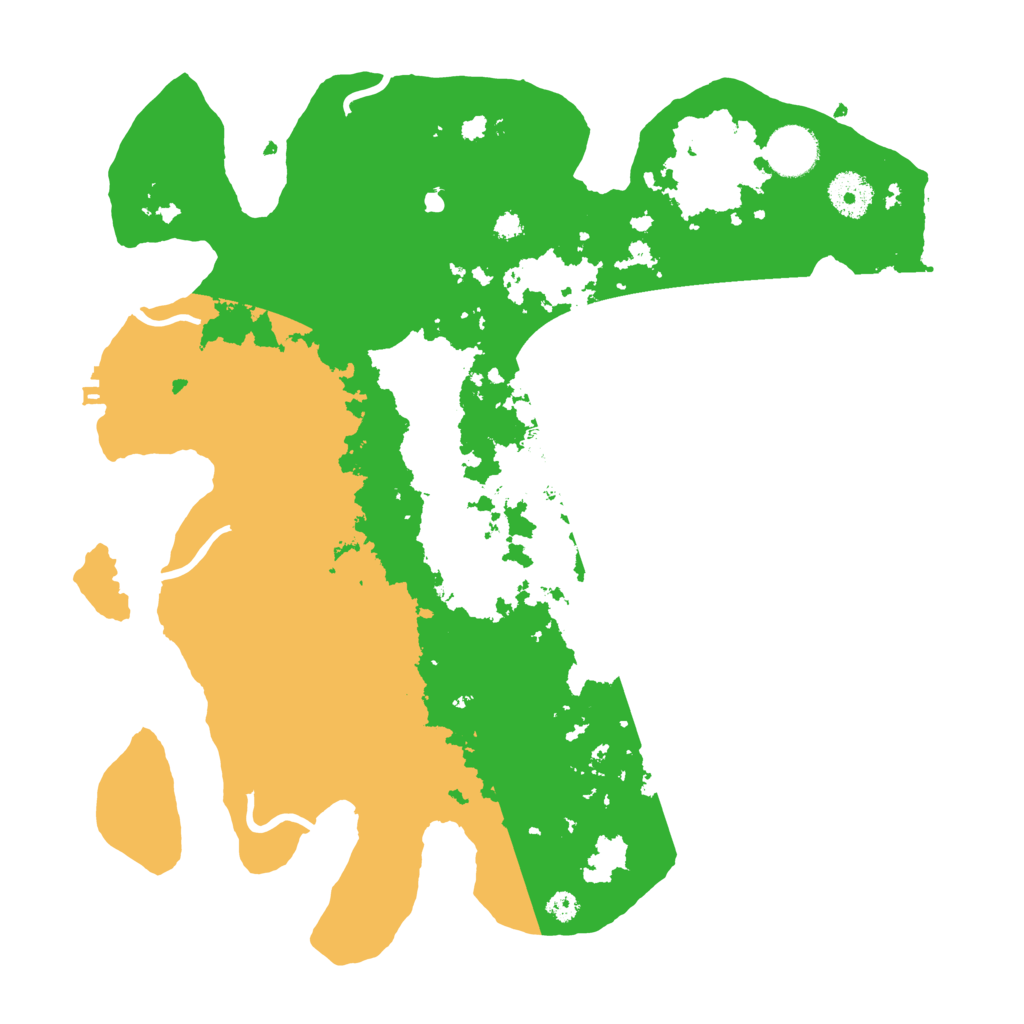 Biome Rust Map: Procedural Map, Size: 3500, Seed: 683046627