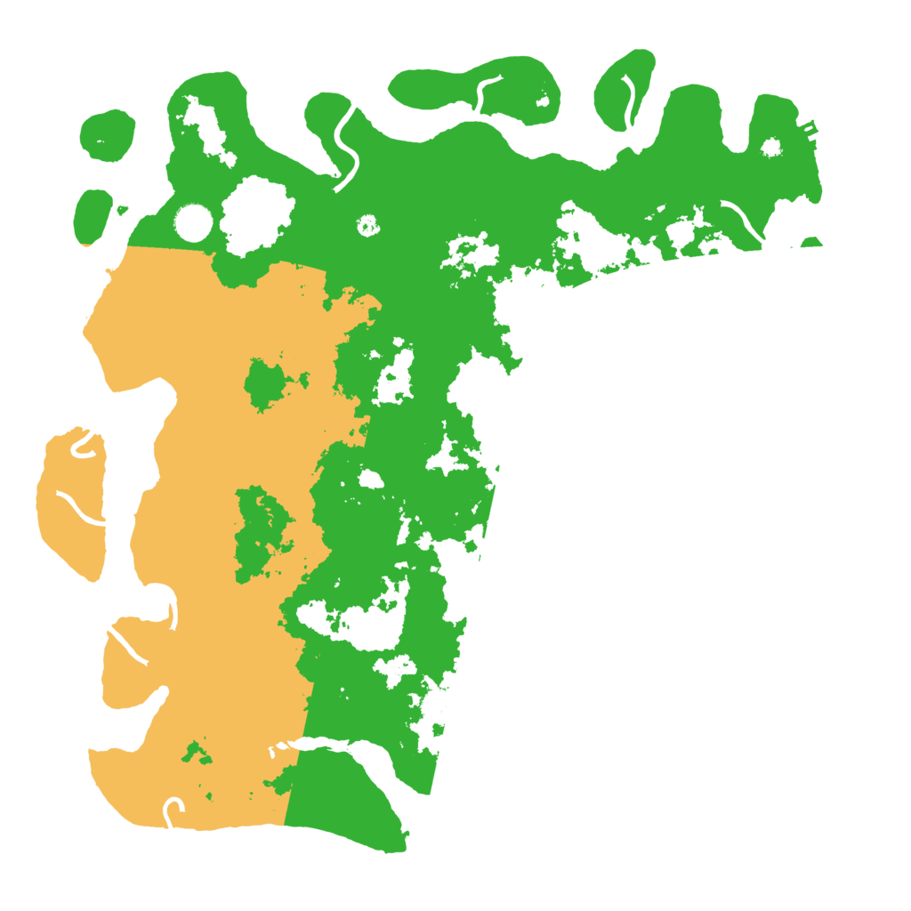 Biome Rust Map: Procedural Map, Size: 4250, Seed: 363770576