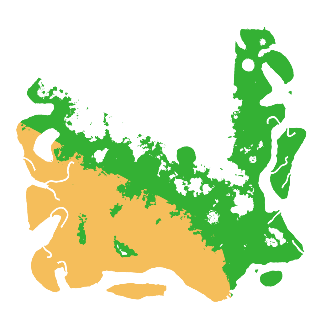 Biome Rust Map: Procedural Map, Size: 4500, Seed: 13839