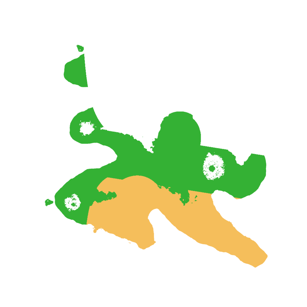 Biome Rust Map: Procedural Map, Size: 2000, Seed: 28798