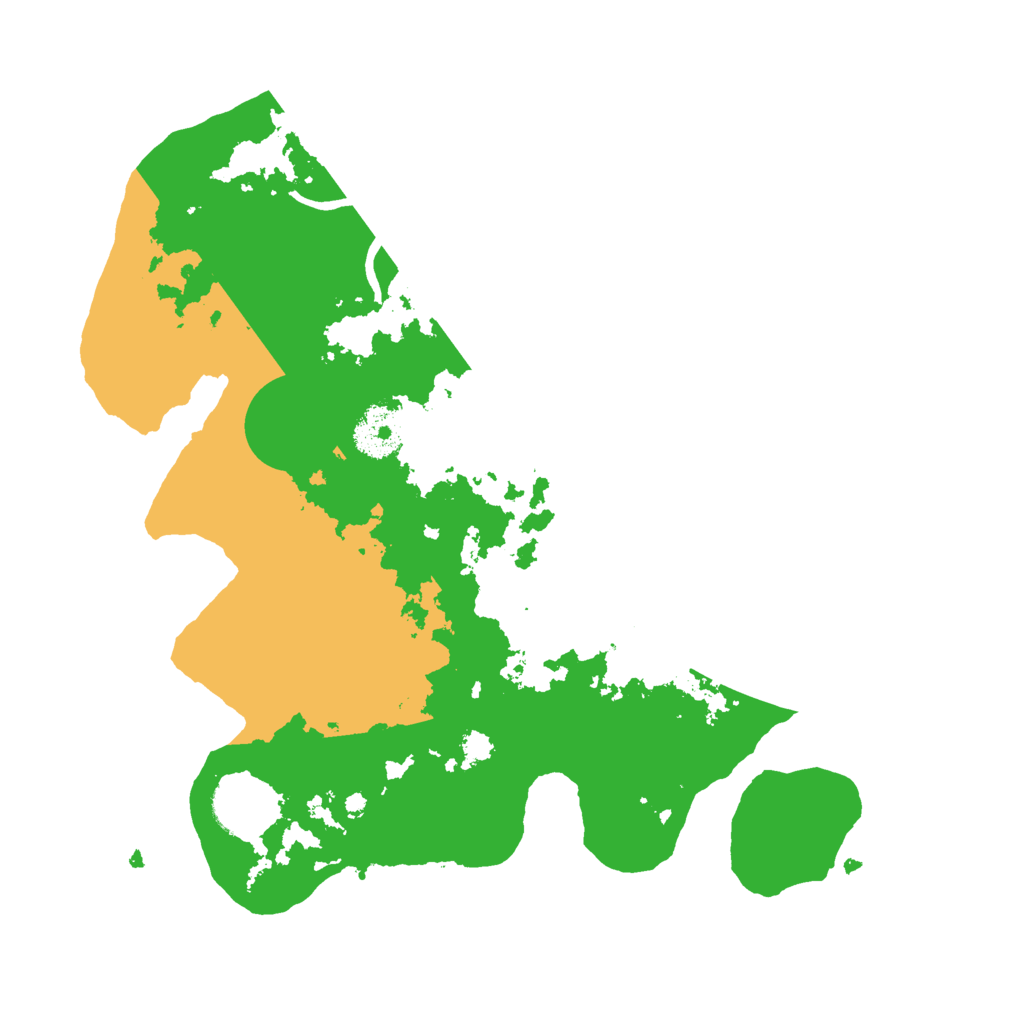 Biome Rust Map: Procedural Map, Size: 3000, Seed: 31675